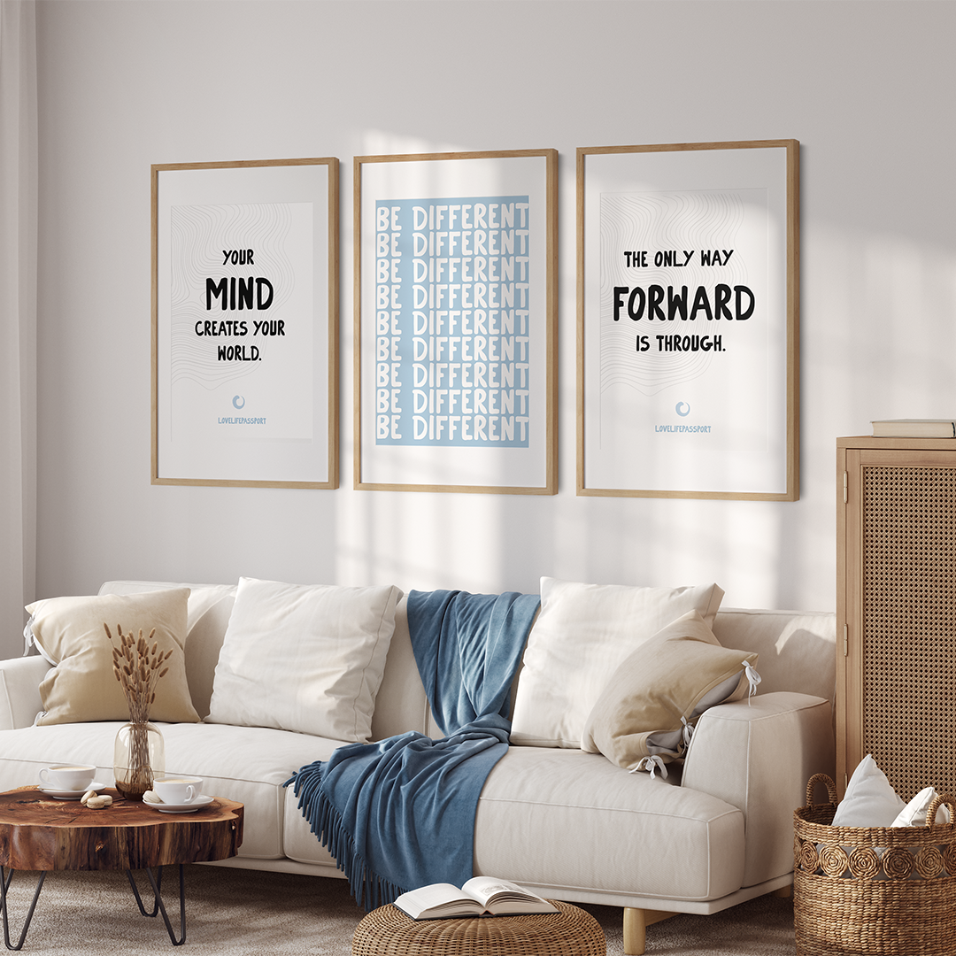 BE DIFFERENT - Poster