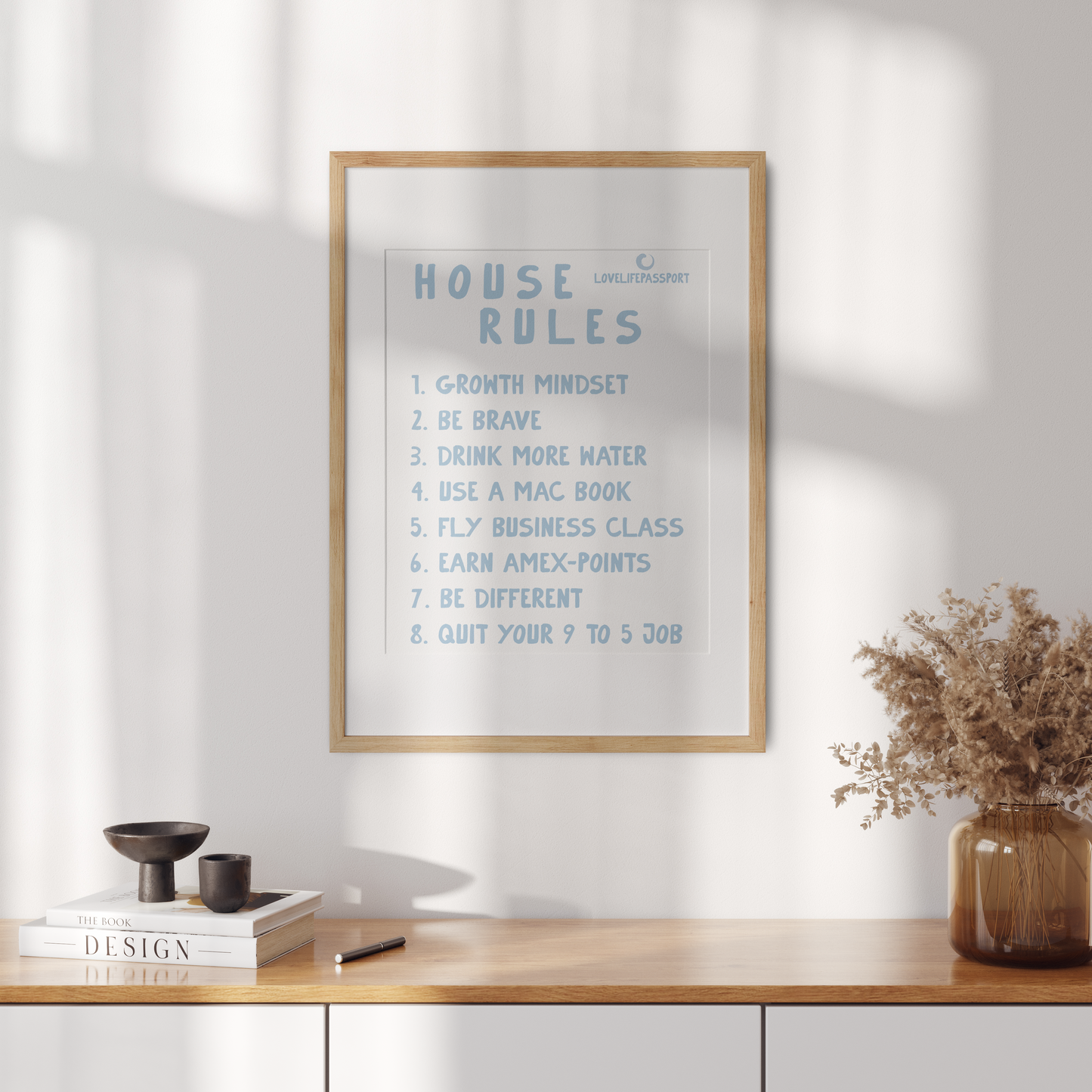 ESCAPER HOUSE RULES - Poster